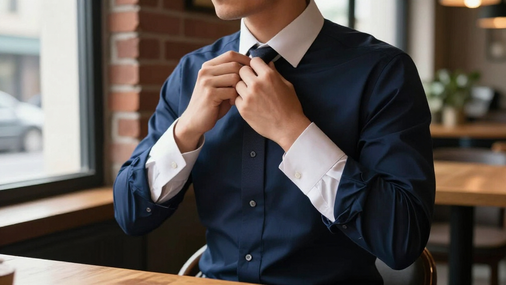 men's slim fit dress shirts