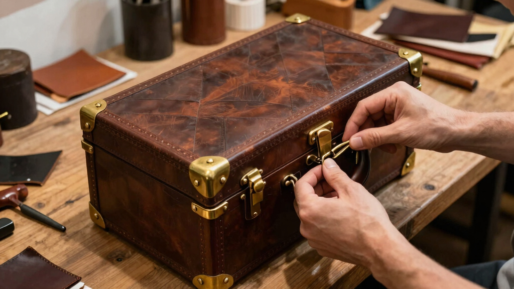 best luxury luggage trunks