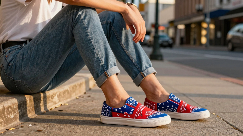 best bandana print shoes