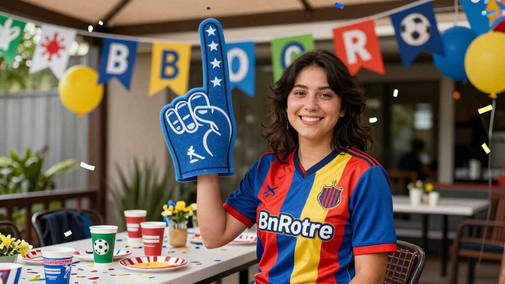 soccer fan party supplies