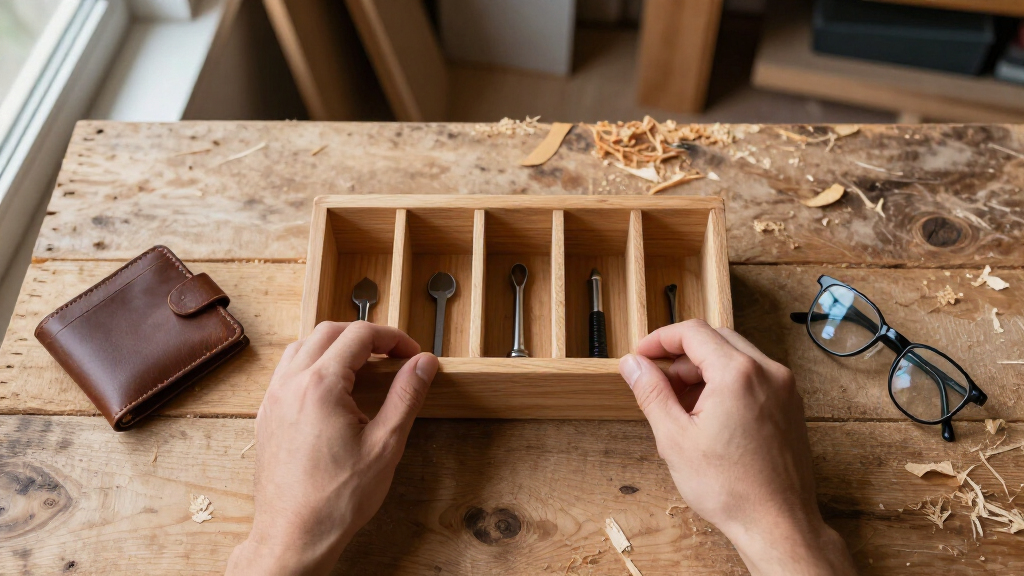 woodworking desk organizers