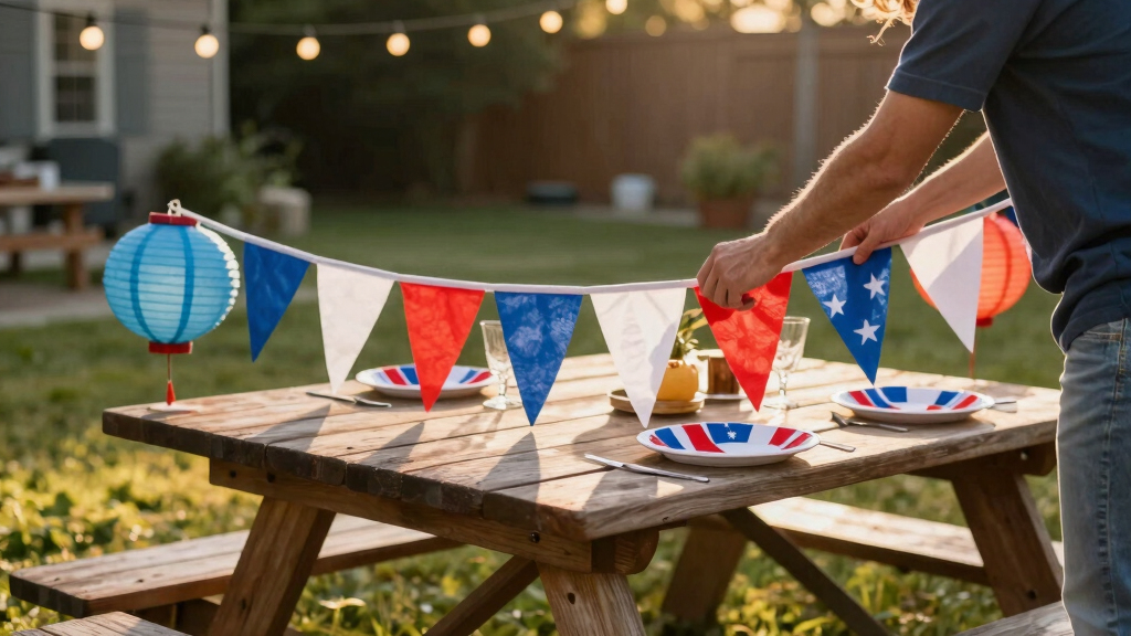 patriotic outdoor party supplies