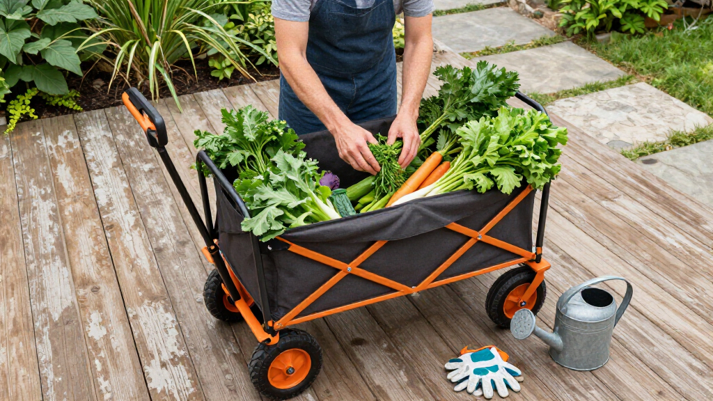best powered garden cart