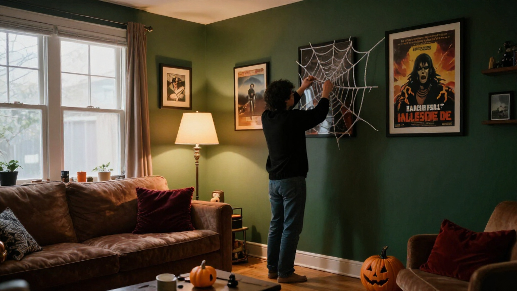 horror movie themed home decor