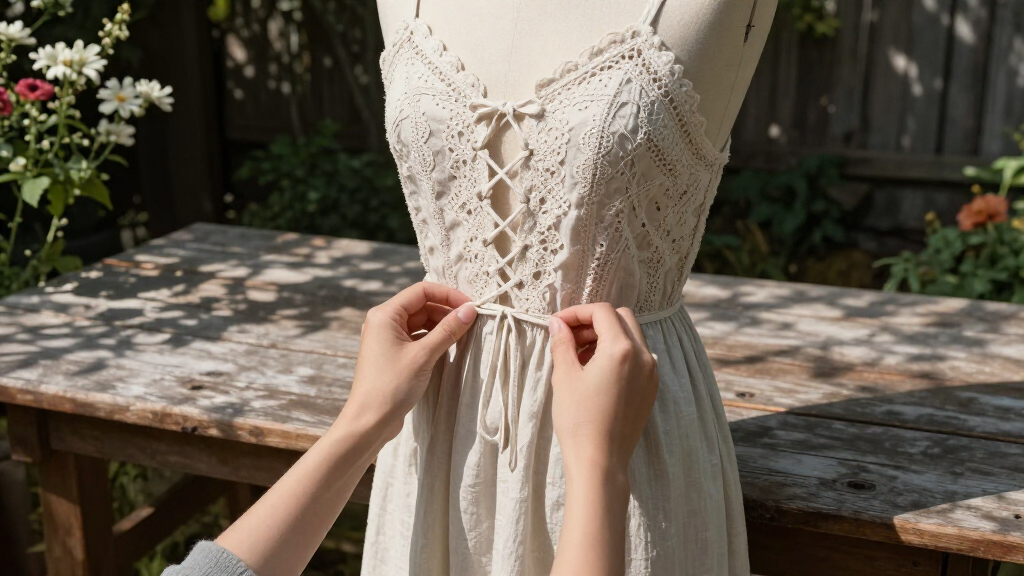 best lace-up sundresses