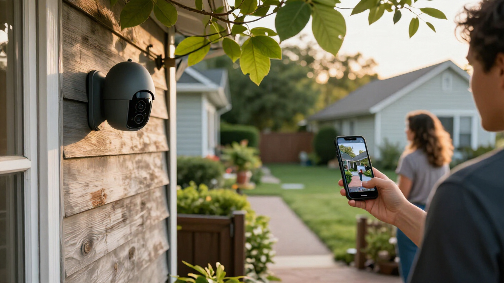 smart outdoor security cameras