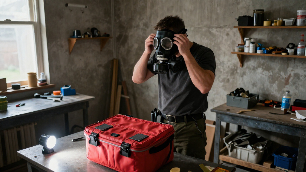 preppers gas masks