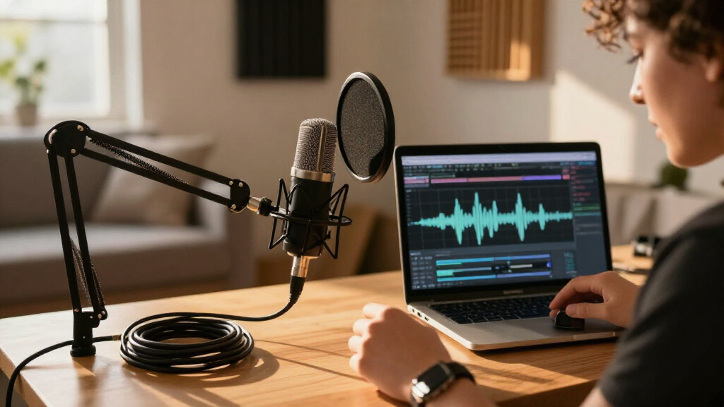 USB microphone kits for podcasting