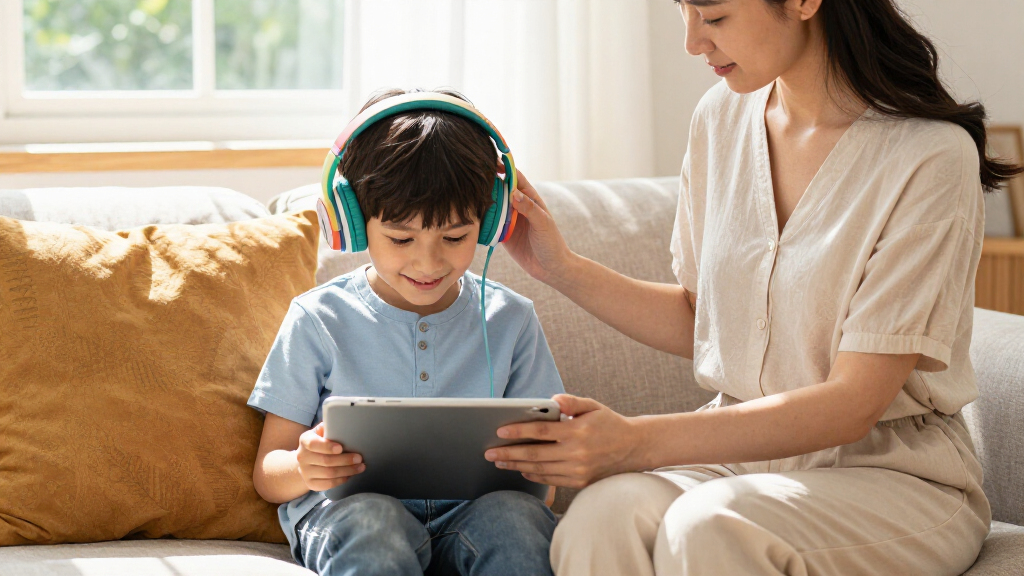 headphones for kids volume limited