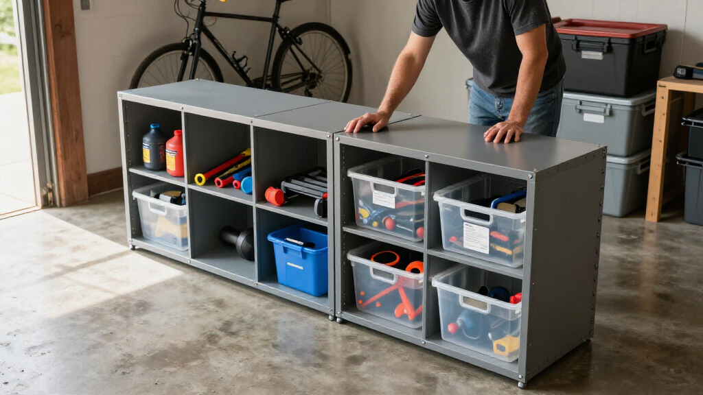 garage storage system modular