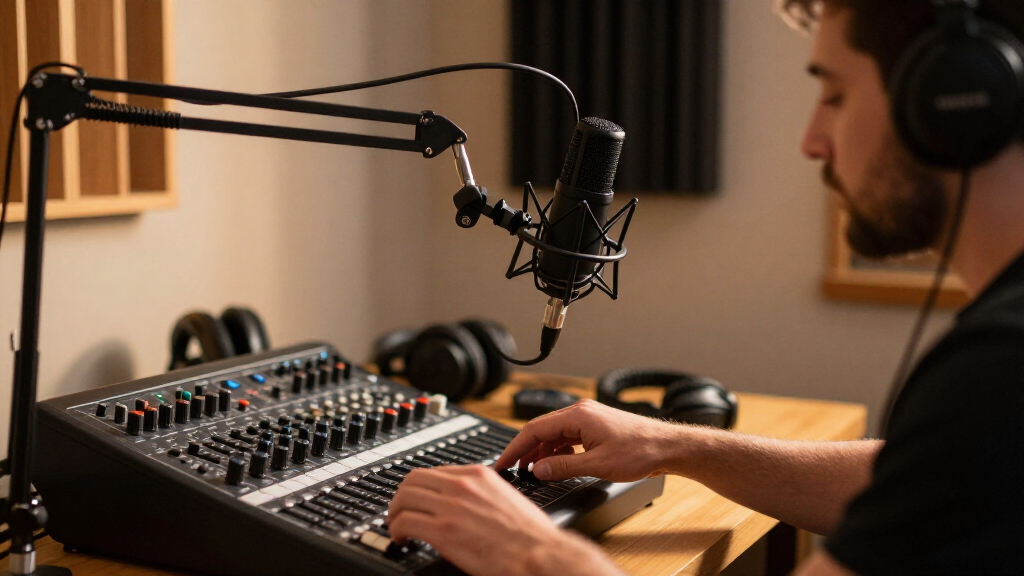 podcast recording equipment