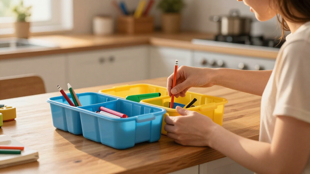 kids' school supply organizers
