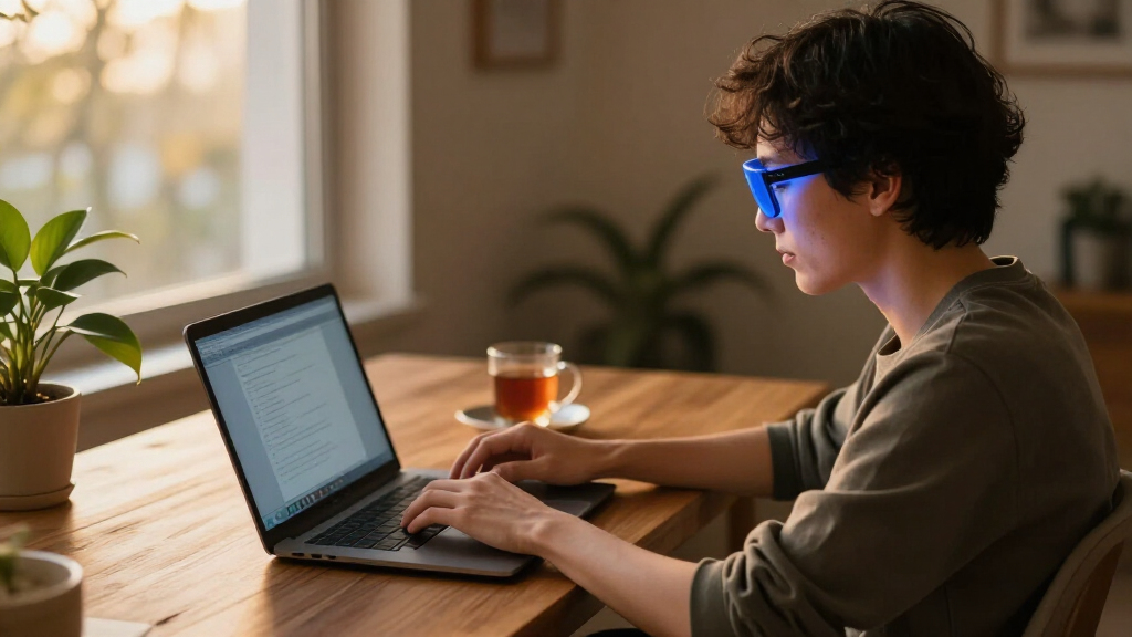 eye care device for long screen time
