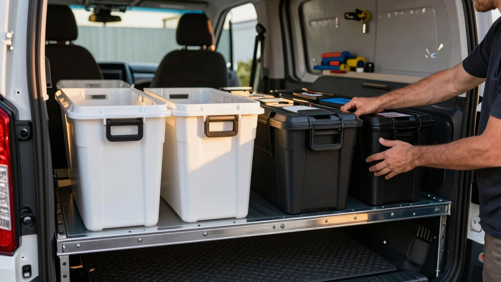 ford transit cargo organizers