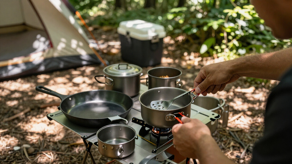 camping cookware sets
