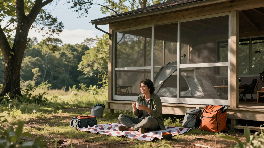 best family camping tent with screened porch