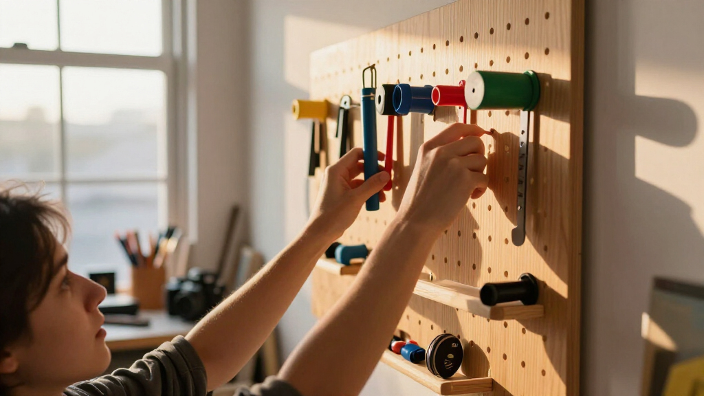 best pegboard systems for creator studios