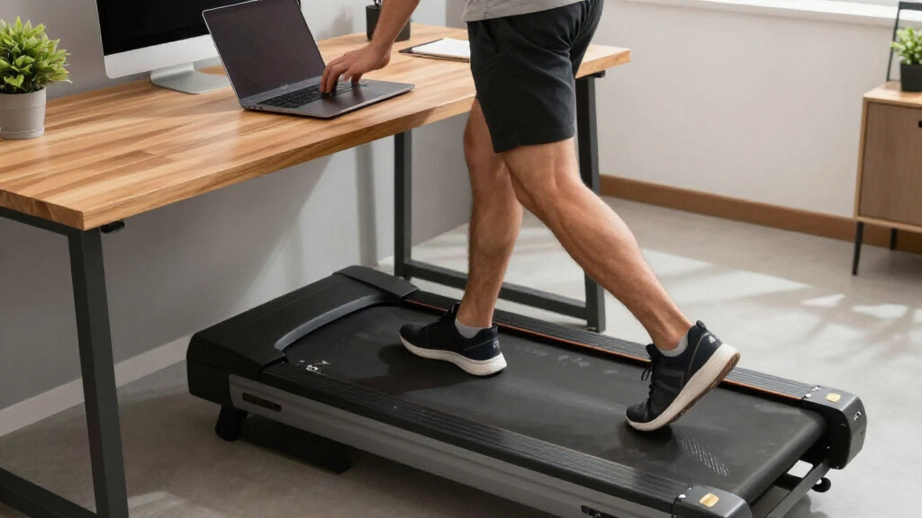 under desk walking pads health productivity