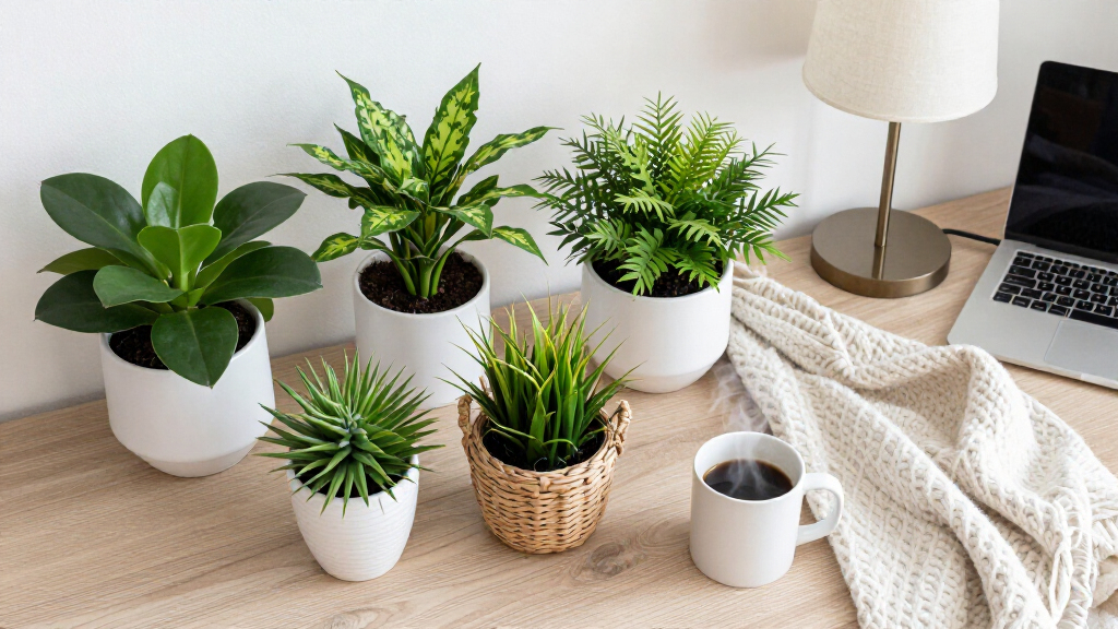 plants for a fresh scandinavian ambiance