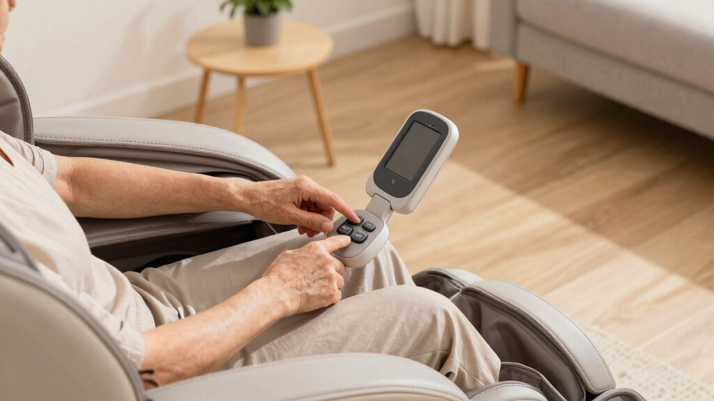 compact massage chair for elderly comfort