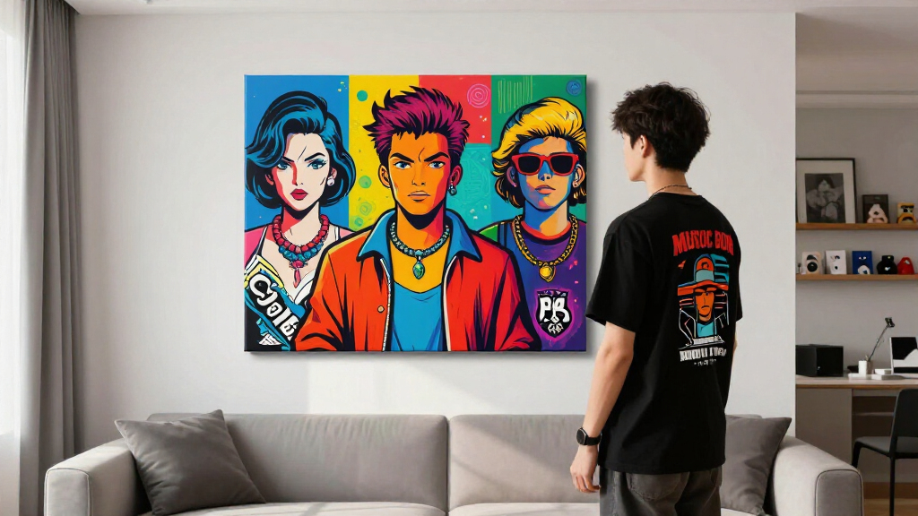 pop culture wall art