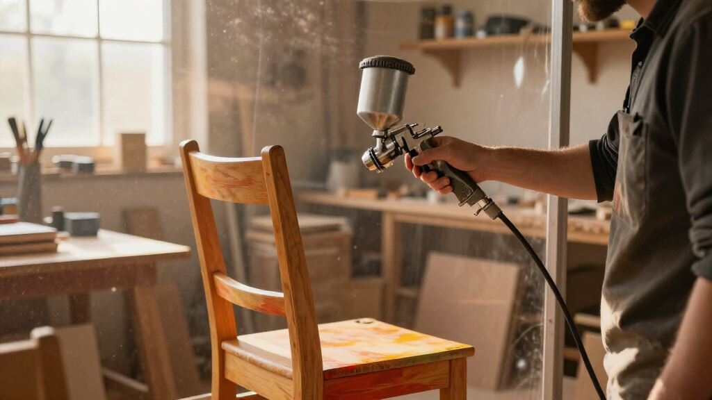 spray booth for painting furniture