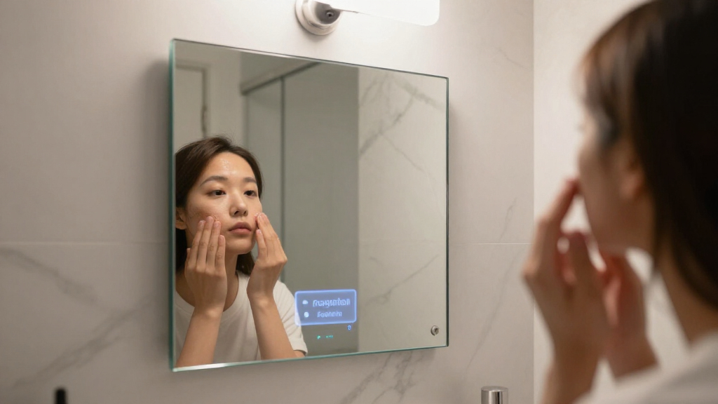 smart mirror for personal routine