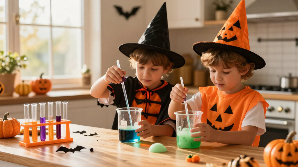 Halloween science experiment kits for kids