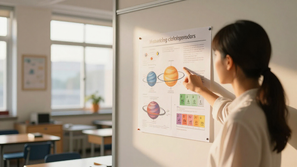 educational science reference posters