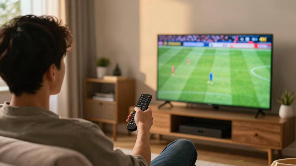 4K smart TVs for soccer viewing