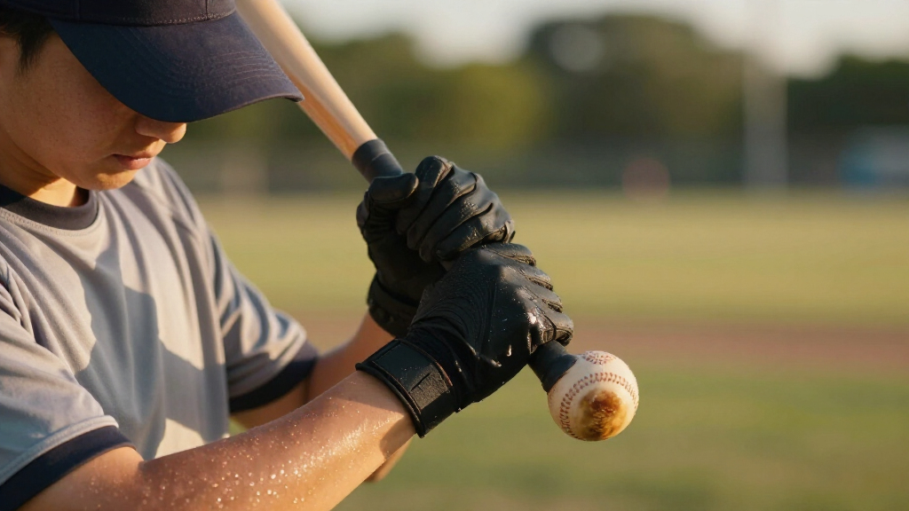 batting gloves for sweaty hands