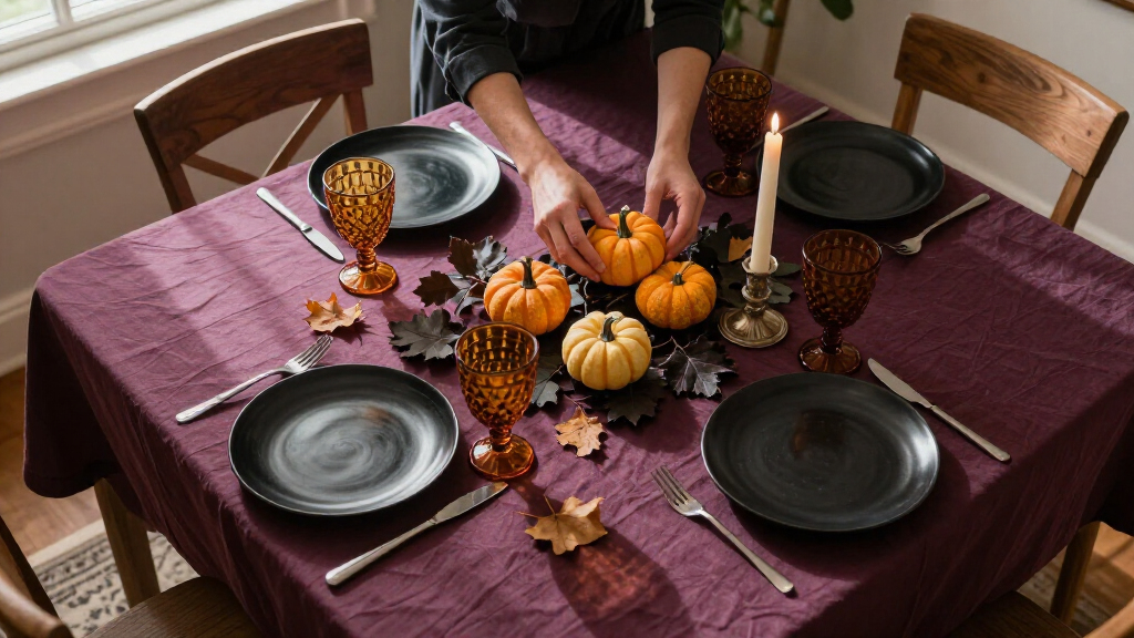 halloween table decorations