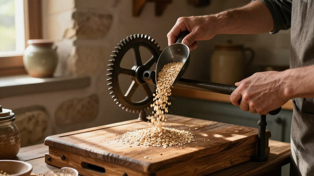 countergrain mill for oats