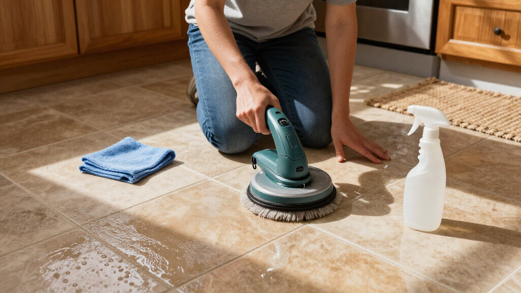 cordless electric scrubbers