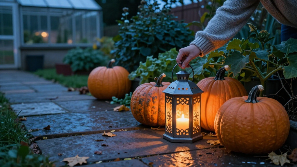 Halloween outdoor lanterns