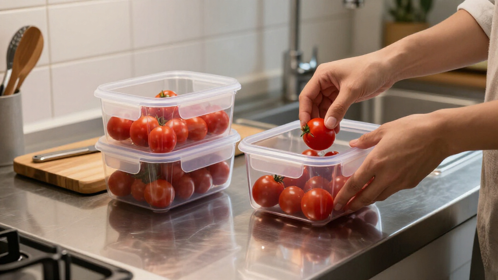 best cherry tomato storage containers