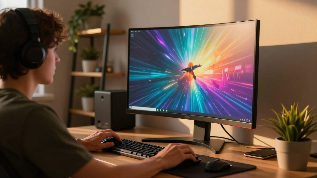 curved gaming monitors