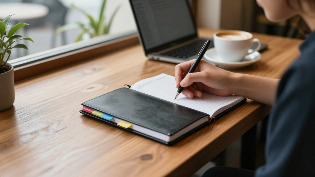 financial planning notebooks for students