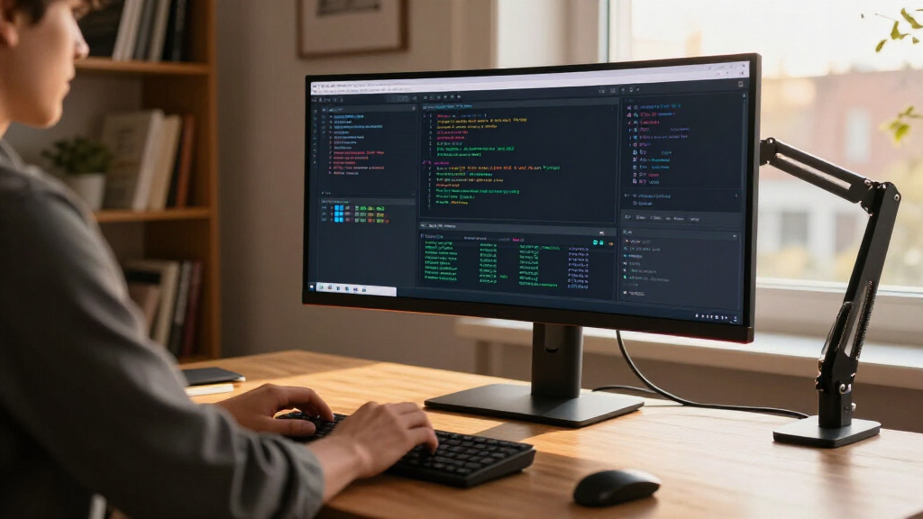 standing desk for ultrawide monitor