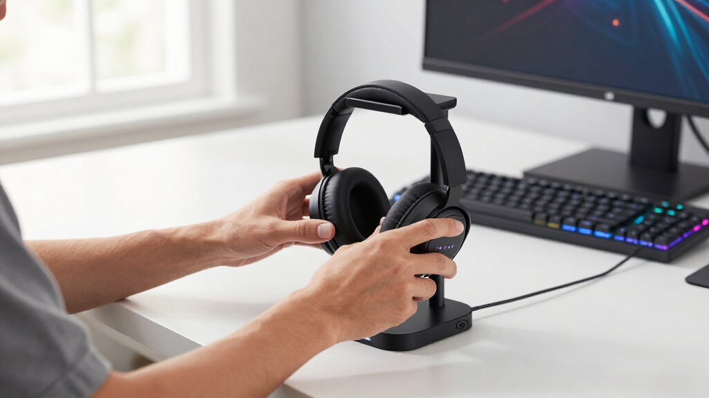 best headset stands with charging