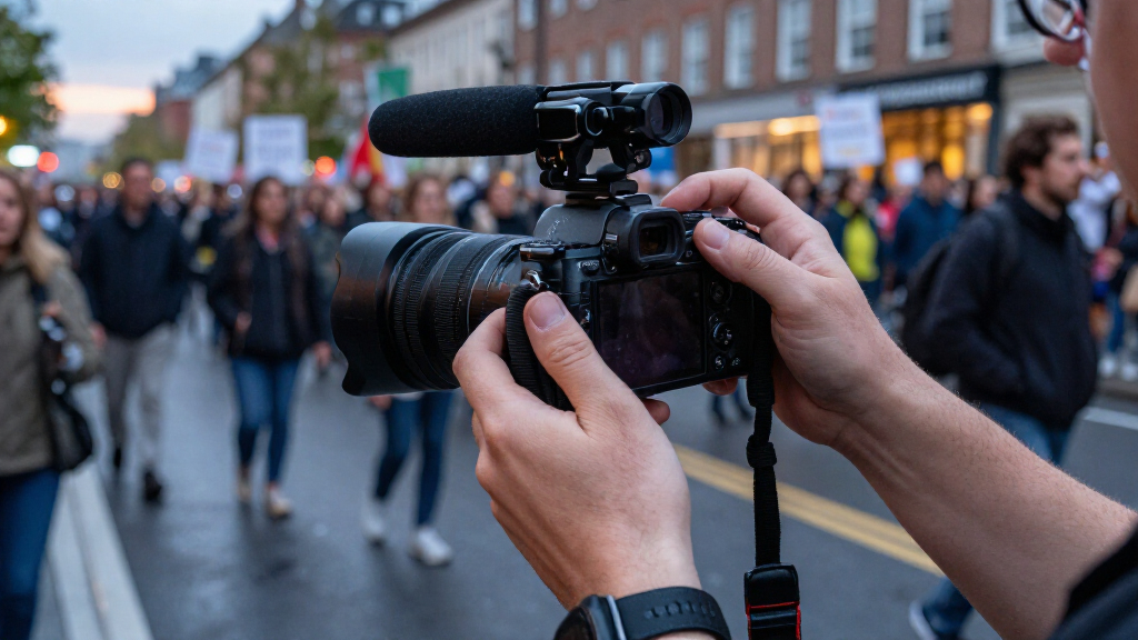 mirrorless cameras for video journalism