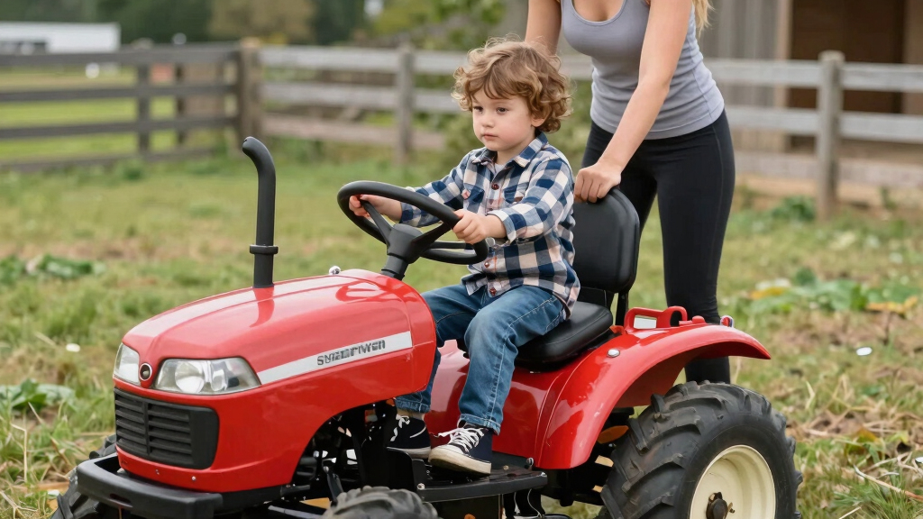 best ride on tractor for kids
