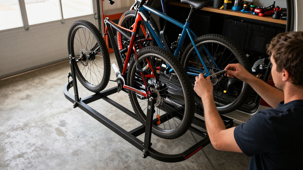 hitch bike rack for 4 bikes heavy duty