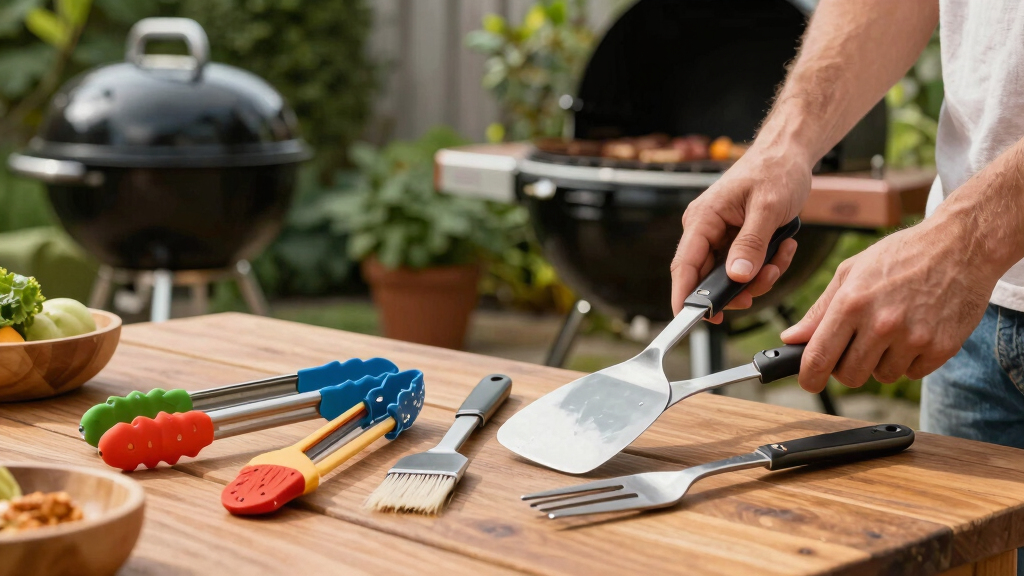 outdoor grill tools set