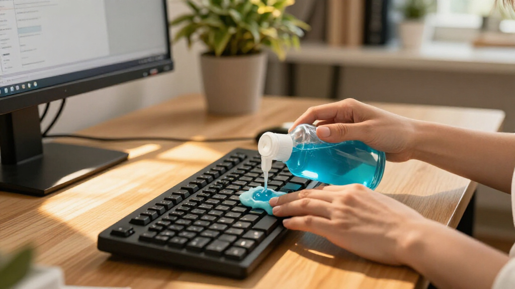 keyboard cleaning gel