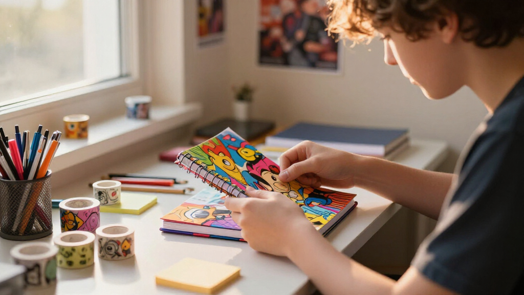 pop culture themed stationery