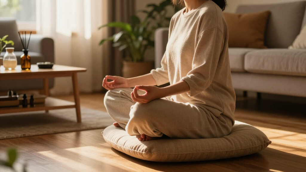 metta meditation cushion chair combo
