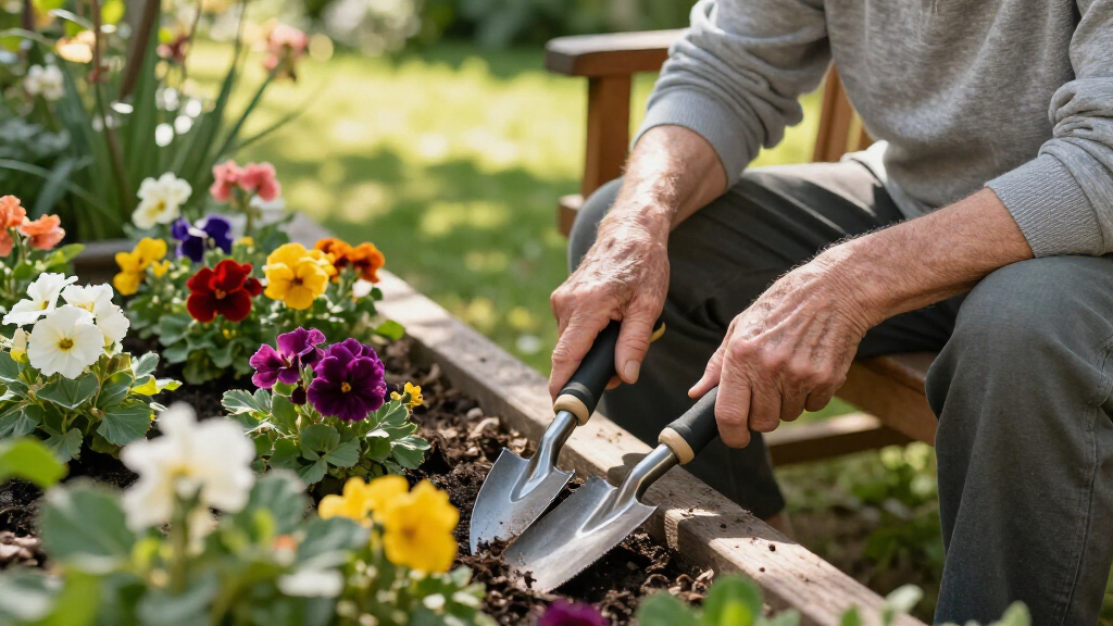 ergonomic gardening tools for seniors