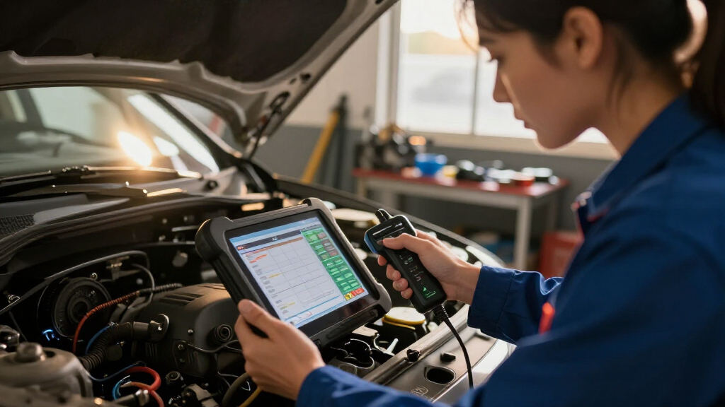 automotive diagnostic tablet scanner