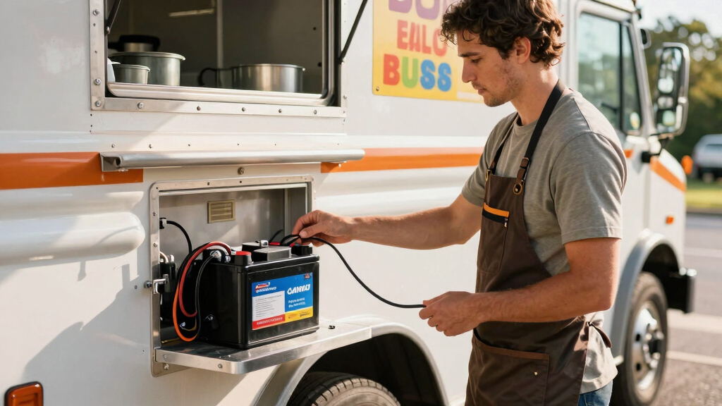 best clean power battery backups for food trucks